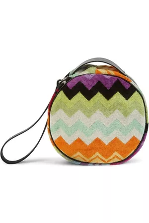 Missoni Monedero con motivo en zigzag