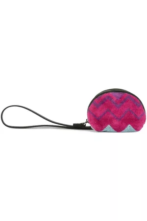 Missoni Monedero con motivo en zigzag