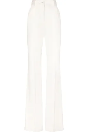 Dolce & Gabbana Pantalones acampanados de talle alto