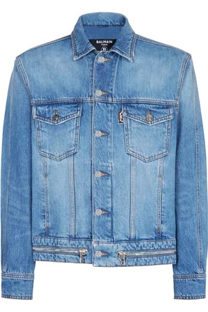 Balmain Zip-detail denim jacket
