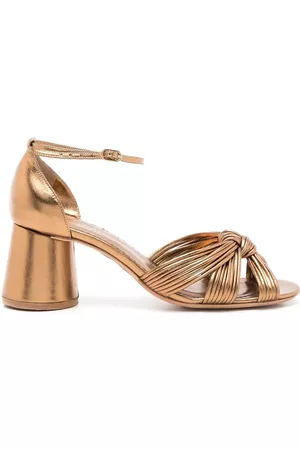 Sarah Chofakian Zapatos de tacón Ocean con nudo