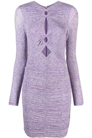 Isabel Marant Vestido corto Jana con detalle de aberturas