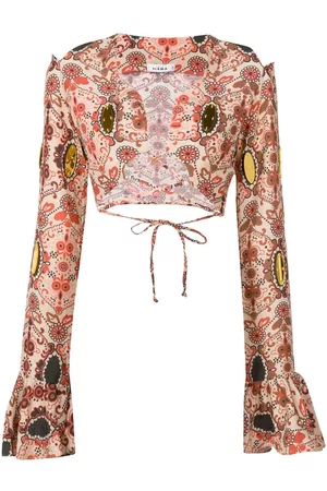 AMIR SLAMA Blusa con estampado floral