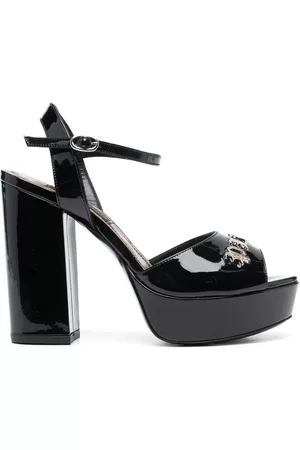Philipp Plein Sandalias con plataforma y tacón de 100mm