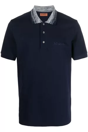 Missoni Polo con cuello en zigzag