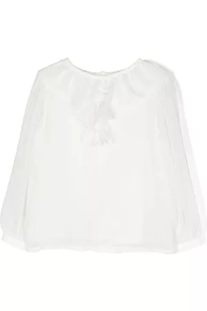 PATACHOU Blusa de gasa con volantes