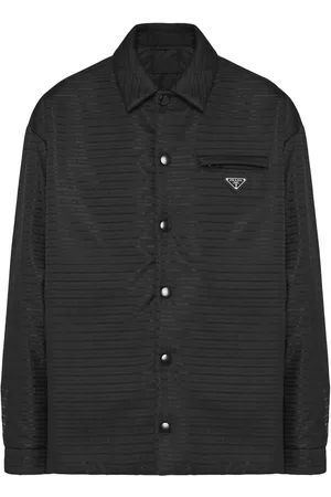 Prada Camisa acolchada con logo