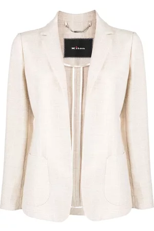 Kiton Blazer a rayas diplomáticas con botones