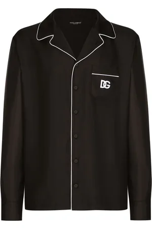 Dolce & Gabbana Camisa con logo bordado