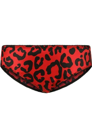 Dolce & Gabbana Bragas con estampado de leopardo