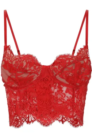 Dolce & Gabbana Top estilo corsé con encaje