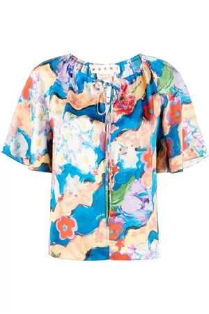 Marni Blusa con estampado floral