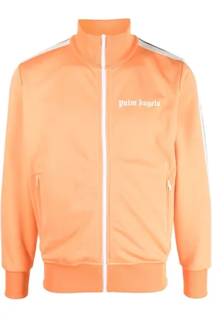 Palm Angels Chaqueta de chándal con logo estampado