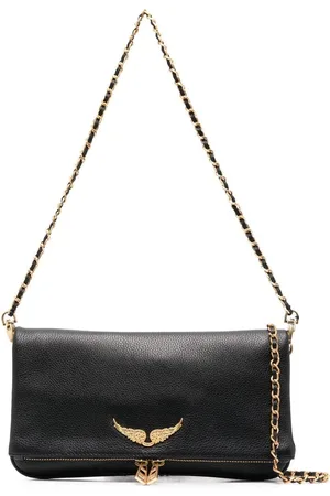 Zadig & Voltaire Bolso de hombro Rock con placa del logo