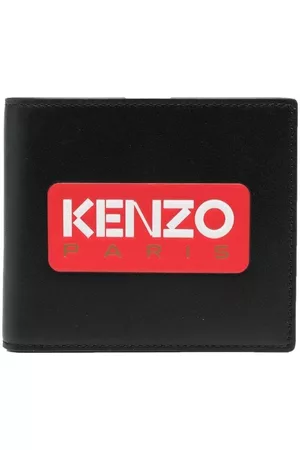 Kenzo Billetera con parche del logo