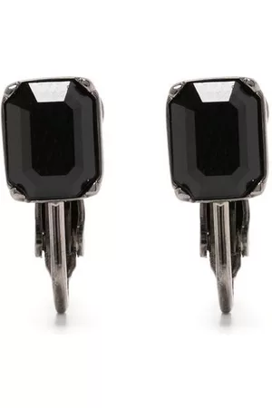 Dsquared2 Pendientes de clip Ibra con aplique de cristales