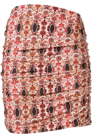 AMIR SLAMA Minifalda con estampado floral