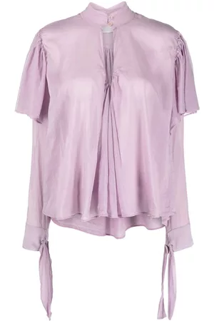 FORTE FORTE Blusa de manga larga drapeada