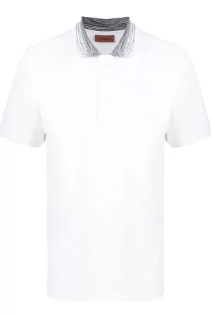 Missoni Polo con cuello en zigzag