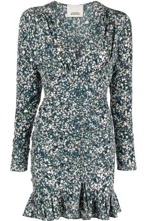 Isabel Marant Vestido corto Lara con estampado floral