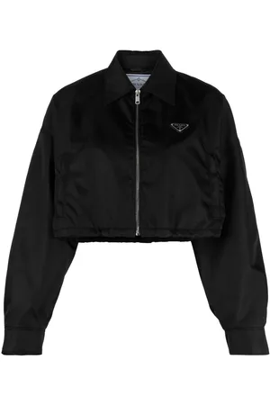 Prada Chaqueta corta Re-Nylon tipo blusón