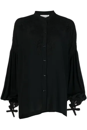 ERMANNO SCERVINO Blusa con panel de encaje