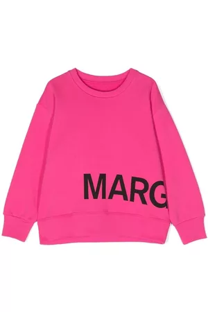 Maison Margiela Sudadera con logo estampado y cuello redondo