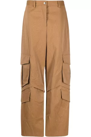 Msgm Pantalones tipo cargo con múltiples bolsillos
