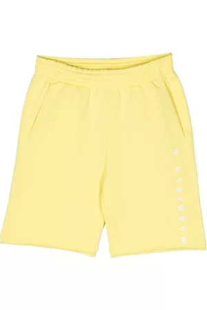 Maison Margiela Pantalones cortos de chándal con logo