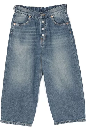 Maison Margiela Vaqueros rectos con parche del logo