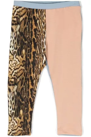 Roberto Cavalli Leggins con paneles en contraste