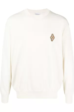MARCELO BURLON Jersey Sunset Cross con cuello redondo
