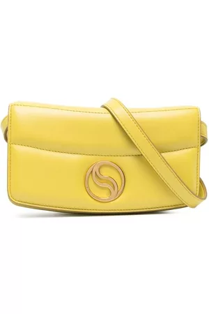 Stella McCartney Bandolera con placa del logo