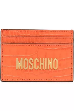Moschino Tarjetero con letras del logo