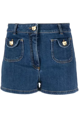 Moschino Pantalones vaqueros cortos con botón