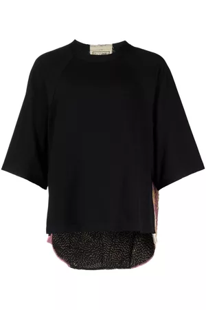 BY WALID Camiseta con bordado floral