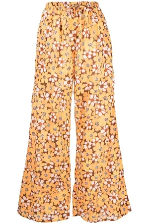 FAITHFULL THE BRAND Pantalones Inez con motivo floral