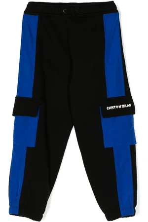 MARCELO BURLON Pantalones de chándal con estampado Pixel Logo