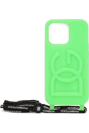 Dolce & Gabbana Funda para iPhone 13 Pro con logo en relieve