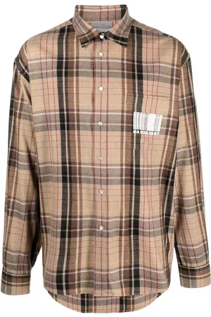 VTMNTS Camisa a cuadros