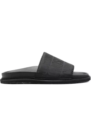 Moschino Chanclas con logo estampado