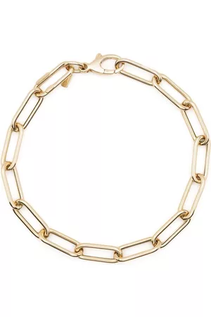 EF Collection Pulsera Jumbo Lola en oro amarillo de 14kt con cadena