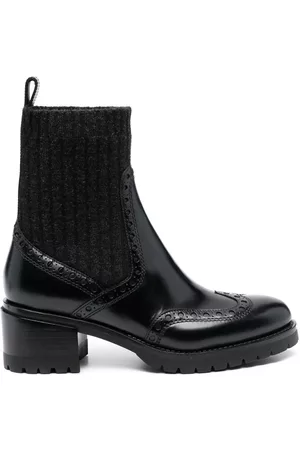 santoni Botines estilo calcetín