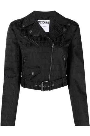 Moschino Chaqueta corta con cremallera