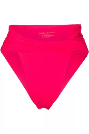 MAGDA BUTRYM Bragas de bikini Twisted de talle alto