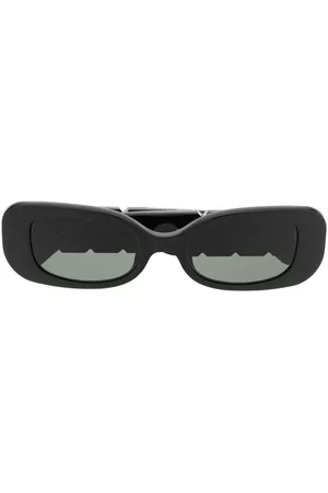 Linda Farrow Gafas de sol con detalles de cristal