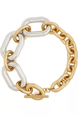 Paco rabanne Collar XL Link en plata y