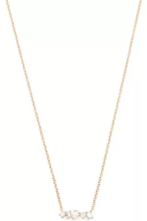 EF Collection Collar en oro amarillo de 14kt con diamantes