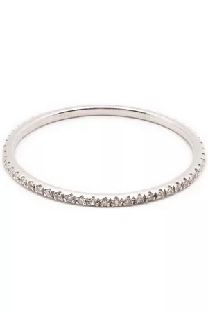 EF Collection Anillo Eternity en oro blanco de 14 ct con diamantes