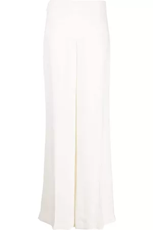 Stella McCartney Pantalones acampanados de talle alto